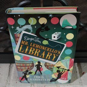 Escape From Lemoncello's Library by Chris Grabenstein Hardcover Book